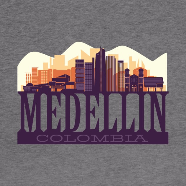 Medellin Colombia T-shirt by EndlessAP